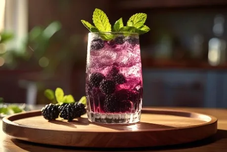 Böğürtlenli Mojito